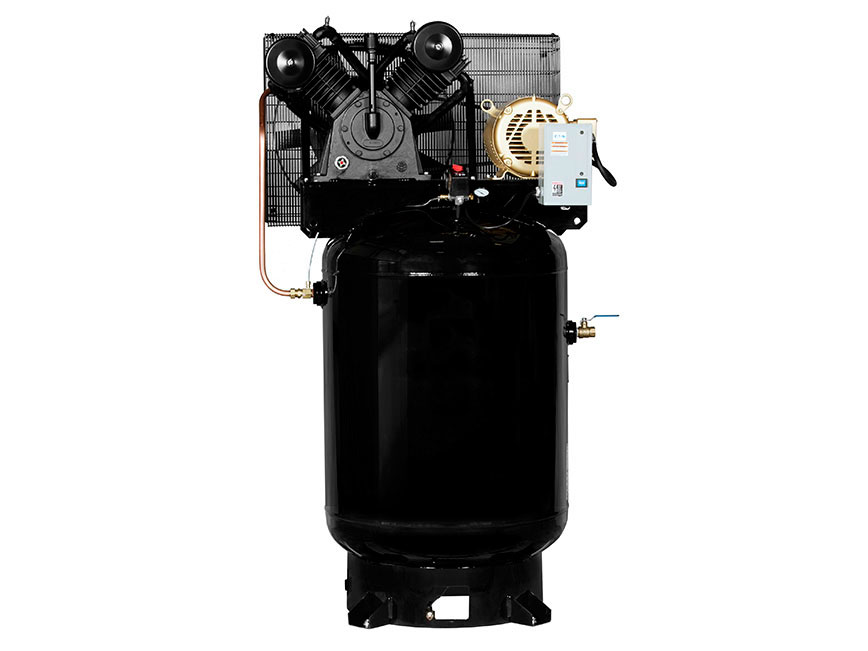 10 HP Three Phase 460V 120 Gallon Vertical Two Stage