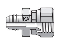 Komatsu® 37° Flare to Komatsu Style 30° Flare XHMKA6