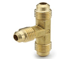 Parker 45° Flare Brass Union Tee - Ref. SAE J512 and J513 010401 Union Tee 144F-244F