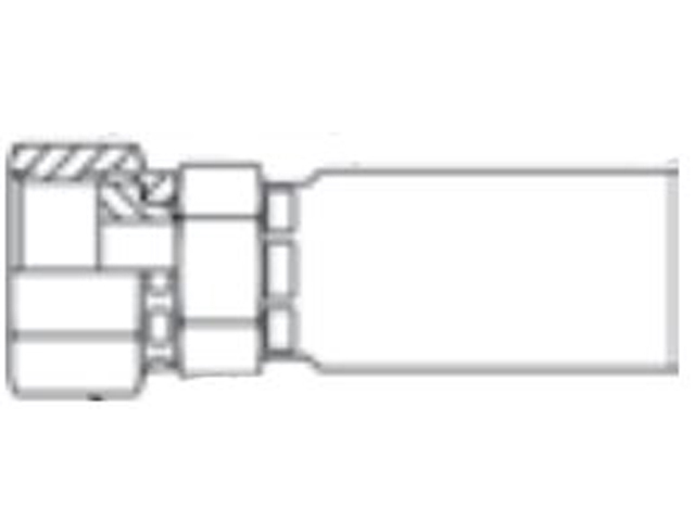 Parkrimp Permanent Female Seal-Lok - Swivel - Straight - Short CY Series 1JCCY