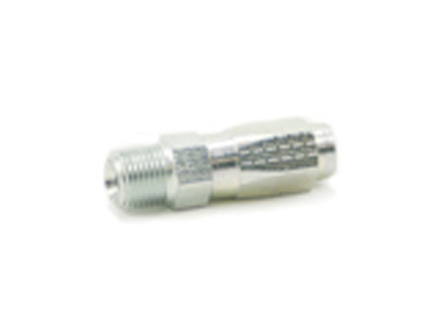 Field Attachable Shell & Nipple Male NPTF Pipe - Rigid - Straight BU Series 201BU