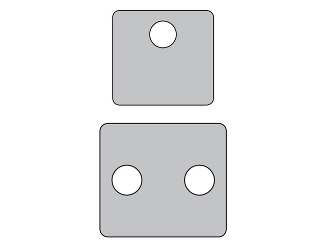 Match top plate to clamp halves group number for proper selection Metric Standard Series DPA Top Plate