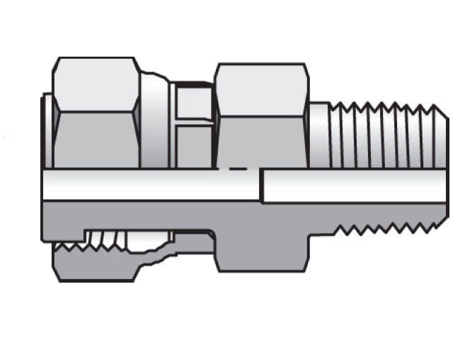 Seal-Lok ORFS Straight Swivel F6L