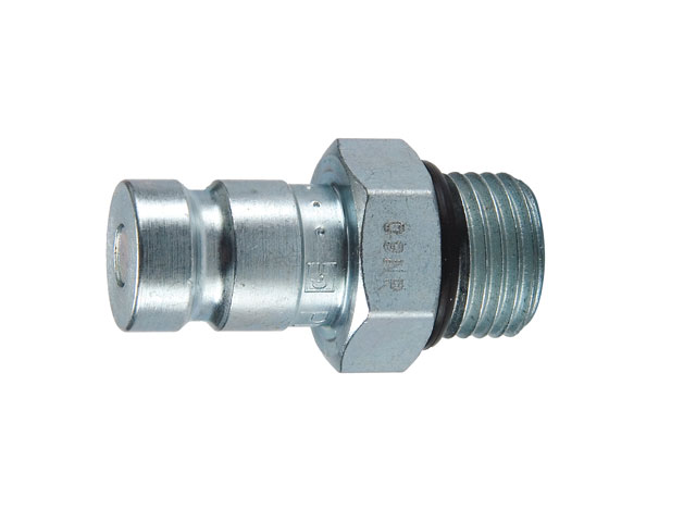 Diagnostic Test Port PD Series Nipple - Metric Straight Thread