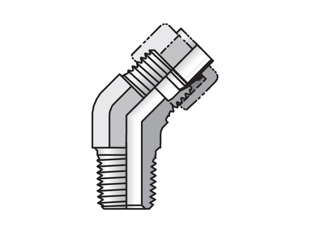 Intru-Lok 45° Elbow VBI2