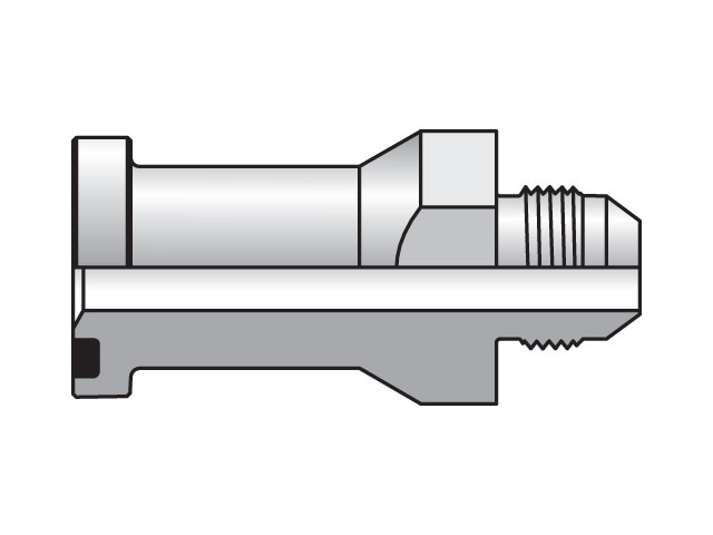 Triple-Lok Flange Straight Flange Adapter XHQ1