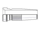 0622-12-12N Field Attachable Nipple Female JIC 37° - Swivel - Straight 0622-12-12N 22 Series 0622