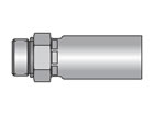 Parkrimp Permanent Male SAE Straight Thread with O-Ring - Rigid - Straight 56 Series 10565