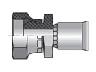 Parkrimp Permanent Female NPSM Pipe - Swivel - Straight (60° Cone) 91N Series 10791N