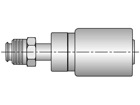 Parkrimp Permanent Male Inverted SAE 45° - Swivel - Straight HY Series 128HY