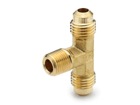 145F-4-2 Parker 45° Flare Brass Male Branch Tee - Ref. SAE J512 and J513 010425 145F-4-2 Male Branch Tee 145F