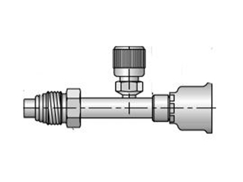 Parkrimp Permanent Female Tube-O - Swivel - Straight - Long Pilot 26 Series 15926