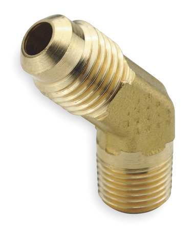 159F-4-2 Parker 45° Flare Brass 45° Elbow - Ref. SAE J512 and J513 010302 159F-4-2 45° Elbow 159F-259F