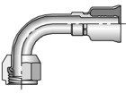 Parkrimp Permanent Female Tube-O - Swivel - 90° Elbow - Short Pilot 26 Series 15T26