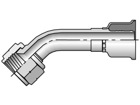 17726-6-6 Parkrimp Permanent Female SAE 45° - Swivel - 45° Elbow 17726-6-6 26 Series 17726