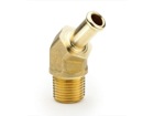 179HB-10-8 Beaded Hose Barb 45° Elbow Tube to Male Pipe 179HB