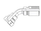 Parkrimp Permanent Female Metric L - Swivel - 45° Elbow (Ball Nose) HY Series 1C4HY