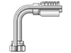 1J177-16-16 Parkrimp Permanent Female Seal-Lok - Swivel - 90° Elbow - Long Drop 1J177-16-16 77 Series 1J177