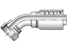 1J777-12-12 Parkrimp Permanent Female Seal-Lok - Swivel - 45° Elbow 1J777-12-12 77 Series 1J777