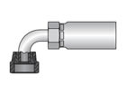 1J958H-12-12 Parkrimp Permanent Female Seal-Lok - Swivel - 90° Elbow - Short Drop 1J958H-12-12 58 Series 1J958H