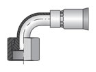 1J991N-8-8 Parkrimp Permanent Female Seal-Lok - Swivel - 90° Elbow - Short Drop 1J991N-8-8 91N Series 1J991N