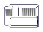 20042-8 Field Attachable Shell 20042-8 42 Series 20042