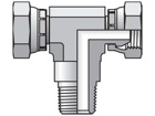 217T-12-12 Pipe Swivel Branch Tee 217T