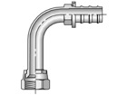 34182-4-4 Push-Lok Barbed Female JIC 37° - Swivel - 90° Elbow - Long Drop 34182-4-4 82 Series 34182