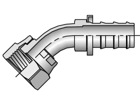 3J782-6-6 Push-Lok Barbed Female Seal-Lok - Swivel - 45° Elbow 3J782-6-6 82 Series 3J782