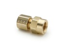 66C-6-4 Inch Female Connector - Brass Fittings and Adapters 66C-6-4 Compression Fitting 66C