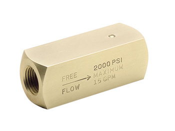 C620S Colorflow Check Valve - SAE