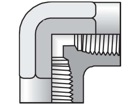 3/4 DD-S Pipe & Port 90° Elbow DD