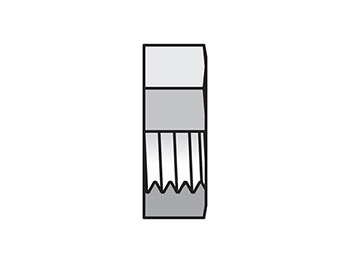 GM10LCFX Accessory, Bulkhead Locknut GM10LCFX EO/EO-2 Bulkhead Locknut - GM