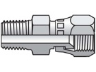 6-6 F6X-SS Triple-Lok 37° Straight Swivel F6X