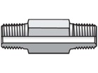 1/8 X 2.0 FFF-SS Pipe & Port Nipple FFF