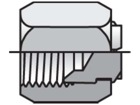 6 FNTX-SS Triple-Lok 37° Plug and Cap FNTX