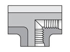 10 G5G5JG5-S Pipe & Port Tee G5G5JG5