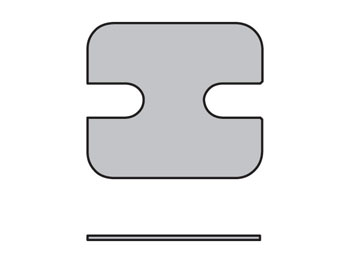 LP-6 Match locking plate to clamp halves group number for proper selection LP-6 Inch Standard Series LP Locking Plate