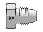 12PNMKAS Komatsu® 30° Flare Metric Thread PNMKA