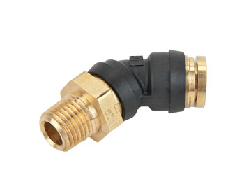 379PTC-6-8 Male Elbow Swivel 45° - Push-to-Connect Transportation Fitting 379PTC-6-8 PTC Composite 379PTC