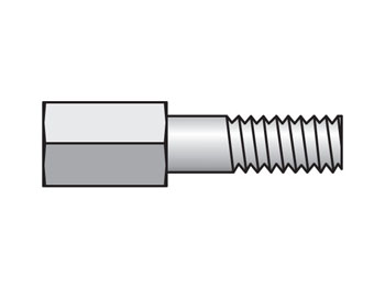SB-5 Match stacking bolt to clamp halves group number for proper selection (2 required for Groups 1A - 6) SB-5 Inch Standard Series SB Stacking Bolt