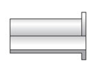 6 T23UI-B Intru-Lok Nut, Ferrule, Insert T23UI