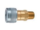 TL-501-8MP Twist-Lock Pneumatic Push-to-Connect Schrader Twist-Lock TL-501-8MP Twist-lock Series Coupler - Male Pipe