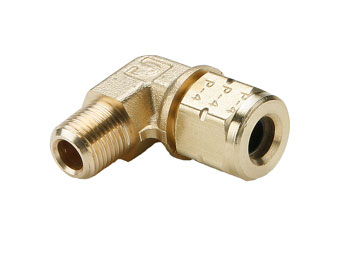 169VL-6-2 Male Elbow 90° - Compression Transportation Fitting 169VL-6-2 Vibra-Lok 169VL