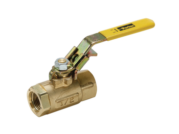 VP500P-20 Brass Ball Valve - Locking Handle - VP500P