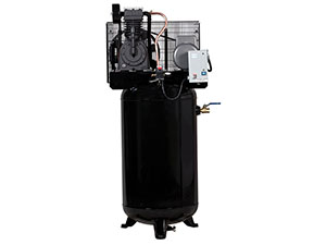 5 HP Single Phase 230V 80 Gallon Two Stage with Baldor motor with mag starter